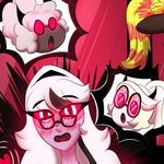Episode-1: - ˝Glasses˝ of ˝Glasses˝, a Hazbin Hotel fanfiction comic. 