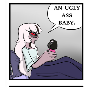 Ugly ass baby meme and the rest of my fankid Elizabeth Odile Carmine drawings