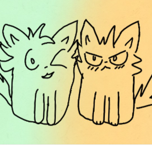 Hunting for you (BKDK cat au)