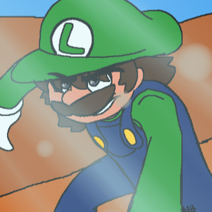 LuigisFalconKneeRegret_SuperMarioBros_DestructionofDimentio