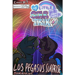Episode-33: - Los Pegasus Surprise (part 9/9) of My Little Startrix: Love is Great and Powerful, a My Little Pony fanfiction comic. 