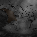 Episode-23: - Aliens and Mysteries: Episode 9 of Indie Teenage Mutant Ninja Turtles, a Teenage Mutant Ninja Turtles fanfiction comic. Tw: experimentation, Tw: blood, Tw: injuries, Tw: disturbing imagery, Tw: implied alcoholism