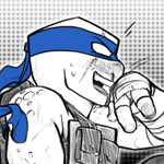 Episode-46: - Living a Double Life: Episode 4 of Indie Teenage Mutant Ninja Turtles, a Teenage Mutant Ninja Turtles fanfiction comic. Tw: blood, Tw: minor injuries