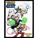 Toon Quest, a Danny Phantom, Powerpuff Girls, Brandy & Mr.Whiskers, We Bare Bears, My Life As A Teenage Robot, Invader Zim and Spongebob fanfiction comic. Danny Fenton finds himself unexpectedly transported to a vibrant world where the boundaries of reality blur. Danny must navigate this chaotic realm filled with iconic cartoon characters from Cartoon Network, Nickelodeon, Hub Network, Disney XD, Comedy Central, and Adult Swim. But he is not alone; as he comes across and befriends Bubbles Utonium. 

Together the two set out on a journey with the shared goal of finding their way back home to their friends and loved ones. Their travel however won't be easy as they not only make many new friends and allies along the way, but a vast number of enemies ranging from quirky to downright vile. 

NOTE: I worked on this comic some years back, so the first few pages are a bit dated with the remaining few being updated.