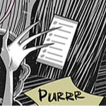 Episode-5: - You have new voice messeges of The Black Widow Overlord. Huskerdust AU, a Hazbin Hotel fanfiction comic. purrrrpurrrr