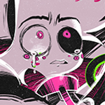Episode-15: - Echo of the past of The Black Widow Overlord. Huskerdust AU, a Hazbin Hotel fanfiction comic. The secret behind Angel's rise to Overlord