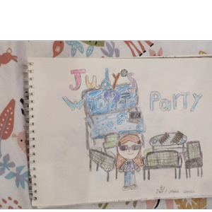 Judy's winter party adventure