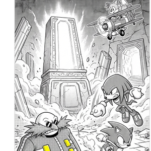 SONIC THE HEDGEHOG MANGA