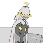 Episode-3: - Why are you here? of Sword and Shield, a Hazbin Hotel fanfiction comic. Sir Pentious and Husk have a talk about newest ex-sinner. (And I love eggbois).