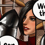 Episode-1: - Episode 1 of Bunny Suit AU 🐰 (Aeon from Resident Evil ), a Resident Evil fanfiction comic. 