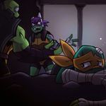 Episode-1: - Thanks of The Haunting of Michelangelo., a Teenage Mutant Ninja Turtles fanfiction comic. Leo has a chat with the World Greatest Ninja.