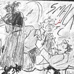 Episode-8: - Chapter 2. Part 1. of Holy Ghosts, a Malevolent fanfiction comic. dinner moment ayooo