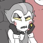 Episode-6: - Let's make a deal of Sword and Shield, a Hazbin Hotel fanfiction comic. Lucifer offers to make a deal with Vox.