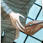 Episode-10: - Second Chances Can Only Get You So Far (Flashback) of Grimmauld Roommates AU, a Harry Potter fanfiction comic. Harry gives Draco his wand back. Begrudgingly.