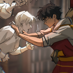 Episode-11: - Draco’s Day Could Have Been Better of Grimmauld Roommates AU, a Harry Potter fanfiction comic. …Harry’s burnt the dinner🥲