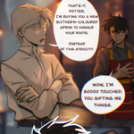 Episode-15: - A little Bonus of Grimmauld Roommates AU, a Harry Potter fanfiction comic. Draco’s flirting bites him back