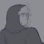 Episode-1: of Can You Comfort Me Before I Go?, a Gravity Falls fanfiction comic. A man has a conversation with a mysterious man dressed in black.