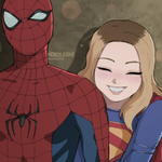 Episode-6: - TURNING POINT. of SuperSpider Vines, a Spider-Man, Supergirl, Marvel and DC fanfiction comic. Date Time! I wonder how that will turn out.