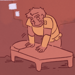 Episode-32: - Bed in the Nether of MINECRAFT: My World - ACT I, a Minecraft fanfiction comic. 