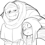 Episode-7: - Kindred of Rise of The Ronin, a Teenage Mutant Ninja Turtles fanfiction comic. Mikey has an encounter with some Foot Clan goons, and Leo patches him up.