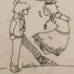 Episode-5: - Exploring the Ruins of Fallen Down (FPE x Undertale AU), a Fundamental Paper Education fanfiction comic. Claire finds a lot of things while exploring the ruins, though she seems to have encountered a more threatening advisary