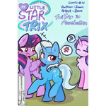 Episode-45: - My Little Startrix#11:TwiTrix in Manehattan(8) of My Little Startrix: Love is Great and Powerful, a My Little Pony fanfiction comic. 