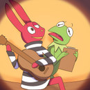 The Muppet Show x 31 Minutos, a The Muppet Show fanfiction comic. The Chilean puppet reporter Bodoque ends up stuck in The Muppet Show theater, trying to scape his depth collectors by performing on the show. Meanwhile, all the Muppet cast wonder who the hell is this red rabbit Muppet who just should up.