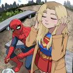 Episode-1: - First encounter of Web and Sky., a Supergirl, Marvel, DC and Spider-Man fanfiction comic. Supergirl goes to trial for her crimes. She also finds herself in an unusual situation later on
