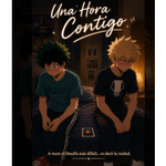 Episode-1: - Noche de juegos: Una Hora Contigo. of Una Hora Contigo., a My Hero Academia and Boku no hero Academia fanfiction comic. Mina organiza una noche de juegos para la clase 1-A. Todo es risas, papas fritas y retos absurdos... hasta que una carta especial elige a los dos peores compañeros para pasar una hora juntos en una habitación. Izuku Midoriya y Katsuki Bakugo no podrían estar más incómodos... pero a veces, el desafío más difícil no está en las cartas, sino en decir la verdad.