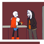 Episode-36: of Drinking, a Undertale fanfiction comic. 