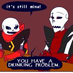 Episode-64: of Drinking, a Undertale fanfiction comic. 