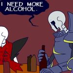 Episode-65: of Drinking, a Undertale fanfiction comic. 
