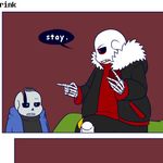 Episode-97: of Drinking, a Undertale fanfiction comic. 