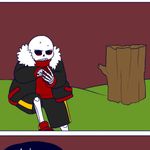 Episode-100: of Drinking, a Undertale fanfiction comic. 