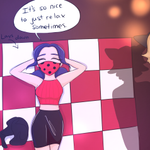 Episode-4: - Conversations of The Date, a Miraculous Ladybug fanfiction comic. Ladybug and Chat Noir talk about life