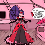 Episode-2: - The Perfect Outfit of The Date, a Miraculous Ladybug fanfiction comic. Ladybug and Chat Noir need to come up with a way to conceal their identities on their date....