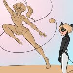Episode-5: - She's The Bad Guy... Right? of Curiosity Killed the Cat, a Miraculous Ladybug fanfiction comic. Cat Noir has his Hercules moment with Ladybug's statue