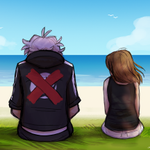 Episode-18: - Call from Kanto - Part 4 of El's Alolan Adventures, a Pokemon and Anime fanfiction comic. Guzma confides in El - El opens up herself.