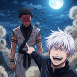 Episode-1: - Sukuna fought all night of The Strongest Opponent, a Jujutsu Kaisen fanfiction comic. 