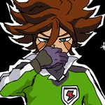 Episode-2: - PENGUIN BEAST FANG! of Inazuma Eleven New ORIGINAL Hissatsu, a Inazuma Eleven fanfiction comic. This is basically a fan art of "What if It was Genda who got chosen to be a Sub-Keeper in Orion instead of Saginuma"
Japanese Name: PENGUIN BEAST FANG
English Adaptation Name: PENGUIN & THE BEAST
