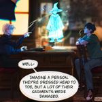 Episode-32: - Harry’s curiosity of Grimmauld Roommates AU, a Harry Potter fanfiction comic. 