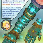 Episode-1: - A Handy Trick of As I Recall, a The Legend of Zelda fanfiction comic. Future Flora builds some tech. Future Wild gets an upgrade and a surprise.