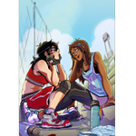 Episode-1: - INTRO of I went jogging with my rival!?, a Voltron Legendary Defender fanfiction comic. Lana and Kay are on the same sports team. 

Lana has never been able to enjoy jogging, even tho "is good for your cardio" and " is what she is supposed to do". Kay, in the other hand, is not a team player, but she is trying to change that... and Lana makes it worth it now that she is the only person stubborn enough to keep up with Kay’s training.