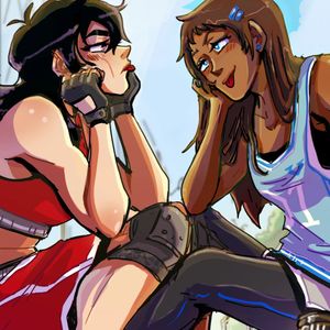 I went jogging with my rival!?
