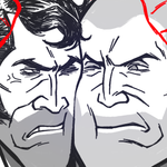 Episode-4: - Art dump. (Old art) of BLU Heavymedic, a Team Fortress 2 and tf2 fanfiction comic. Nothing special, just a bunch of drawings that didn't fit an specific theme aside from including them (and RED Heavymedic)