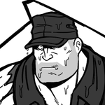 Episode-7: - PDA. (Old art) of BLU Heavymedic, a Team Fortress 2 and tf2 fanfiction comic. While infiltrating in RED's base B!Heavymedic accidentally becomes the audience of R!Heavymedic and their open show of affection.