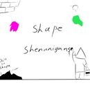 Shape Shenanigans, a Shape Comics and Comics fanfiction comic. A comic about a triangle named Trey who is trying to live everyday of his life to the best of his abilities while keeping his pointy head up high. Sounds easy, right?