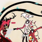 Episode-2: of Bonny's Hazbin Tales, a Hazbin Hotel fanfiction comic. Charlie tries to broker peace between Alastor and Bonny, to mixed results
